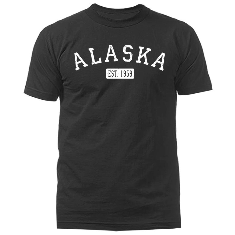 State of Alaska AK Graphic T-shirt