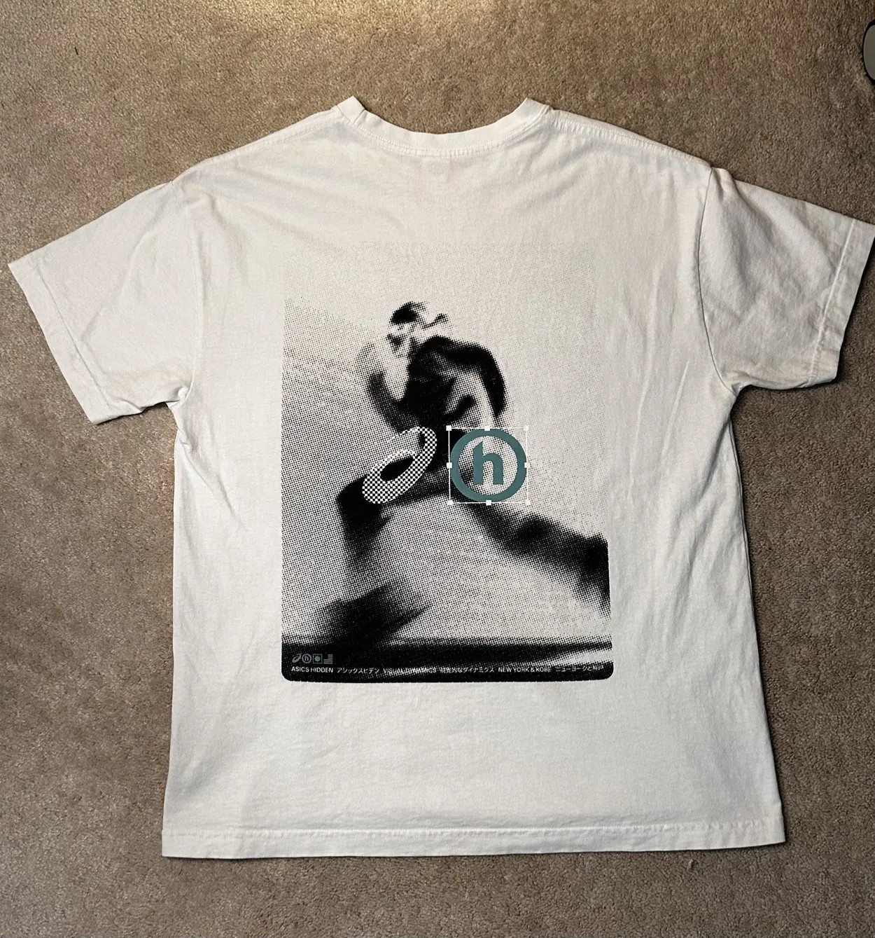 Hidden Ny ‘Running Man’ Graphic Tee (Brand New)