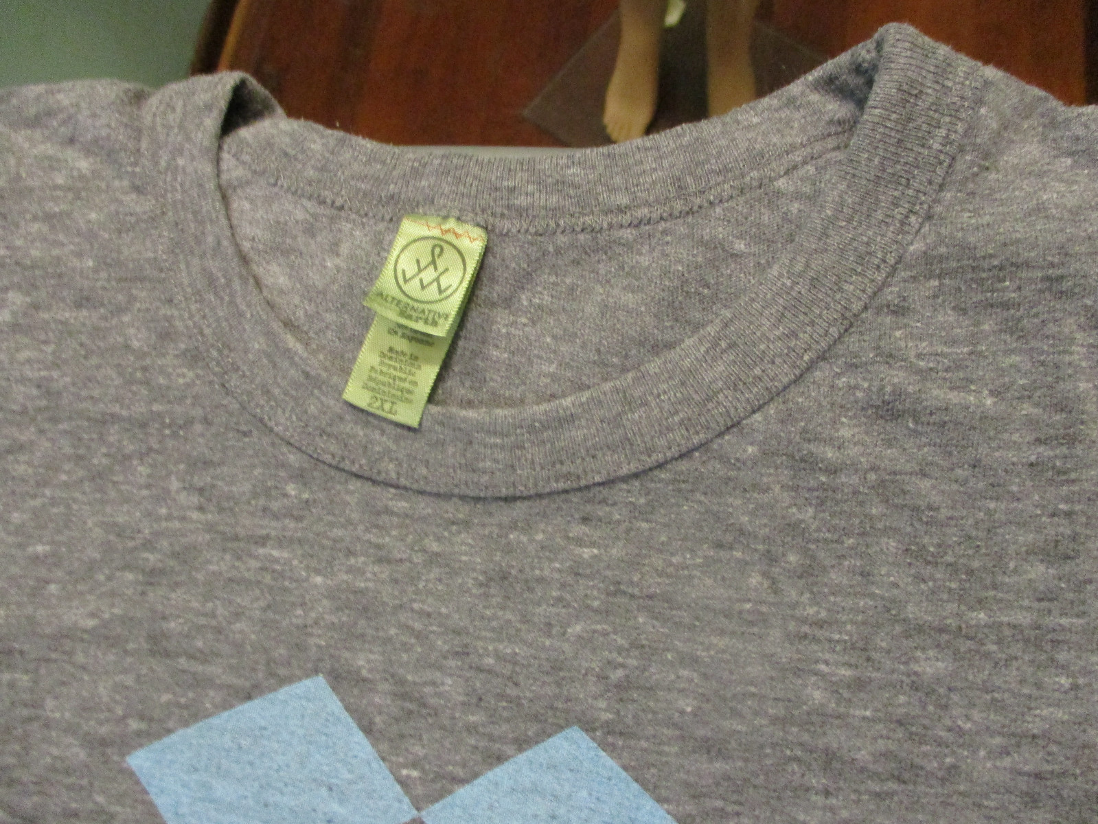 2XL gray AMAZON box design t-shirt by ALTERNATIVE EARTH – unique