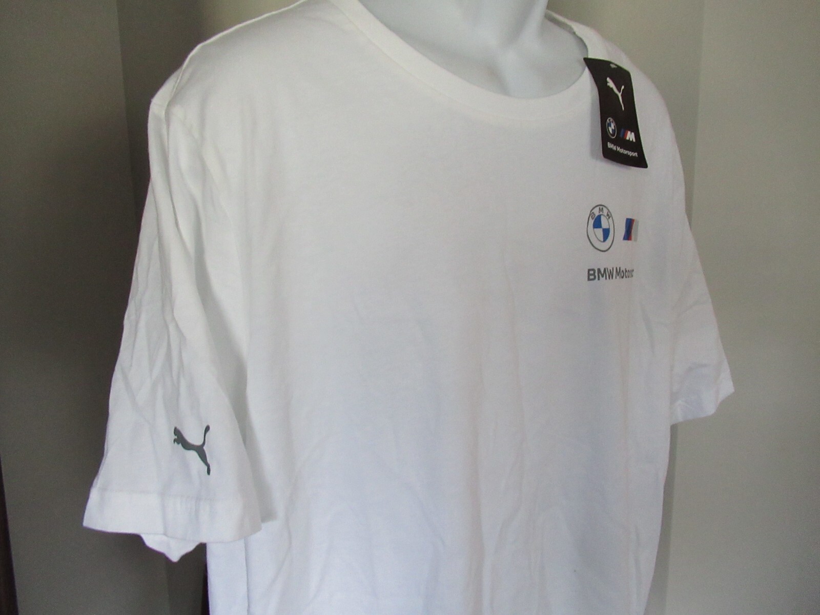 Puma BMW Motorsport Shirt Men’s XL new with tags Free Ship