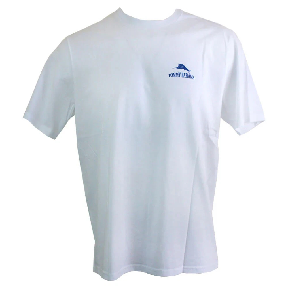 TOMMY BAHAMA White Bro Fly Zone T-Shirt NEW Large