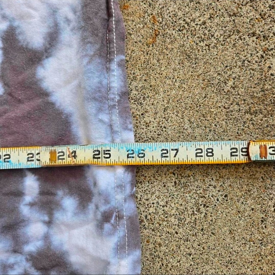 Vtg Y2k Pink Floyd Dark Side of the Moon Tour 1973 Tie Dye Band T Shirt S