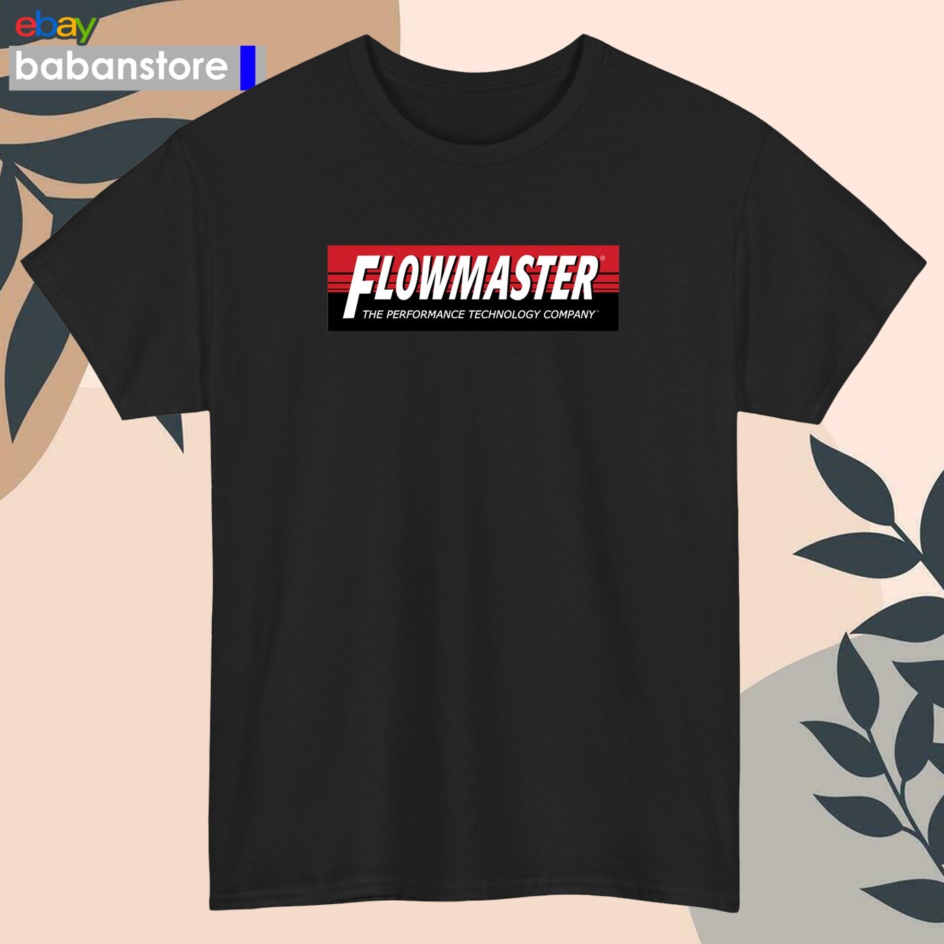 FLOWMASTER The Muffler Shirt Logo Black/White/Grey/Navy/Red/Light Blue S-5XL