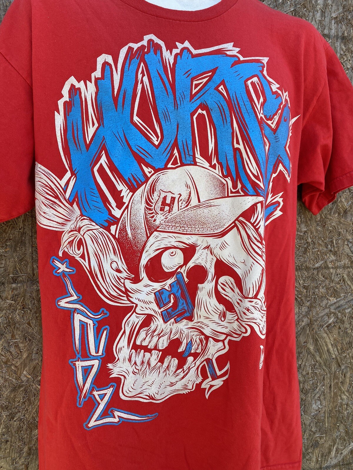 Hurst industriez Shifter Logo Men’s red T Shirt Large Vintage USA Hot rod cars