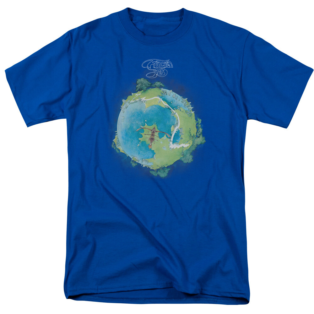 Yes Fragile Cover Licensed Adult T-Shirt