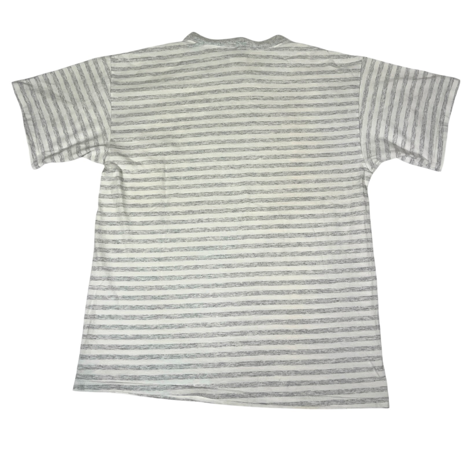 Vintage Print A-Shirt 1992 NCAA Final Four Win Cities Striped T-Shirt Size XL