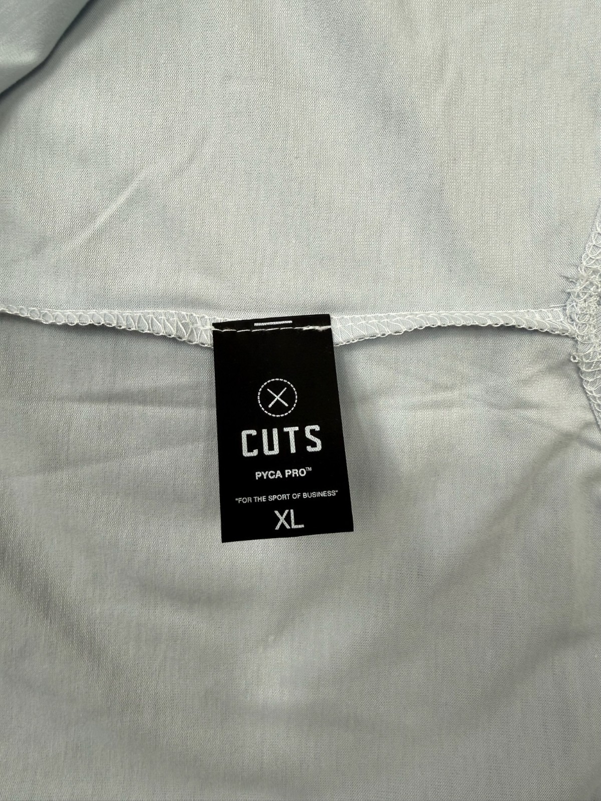 Cuts Clothing Short Sleeve V Neck Curve-Hem T-Shirt Mens XL Glacer Pyca Pro