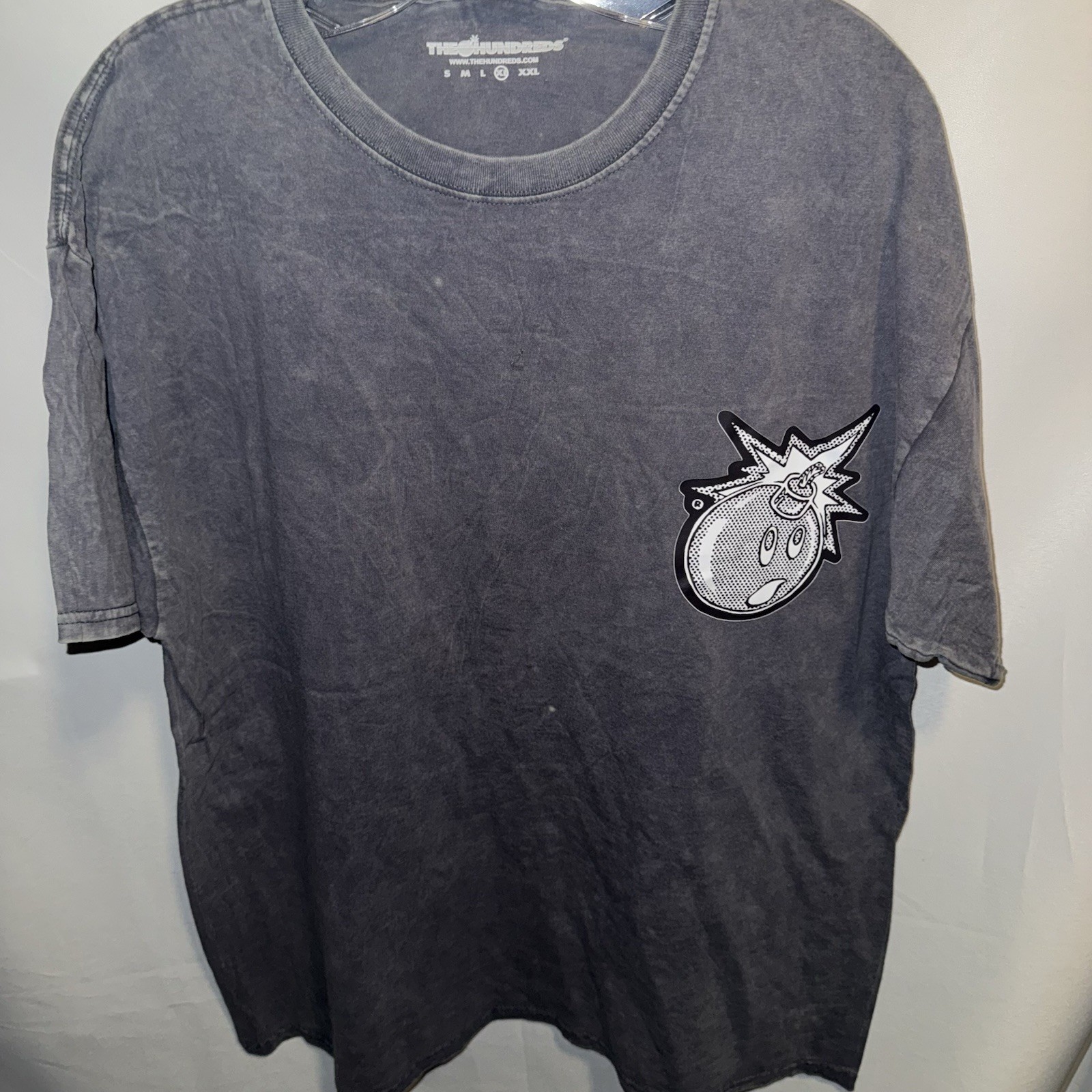 The Hundreds Adam Bomb S/S T-Shirt heather gray XL