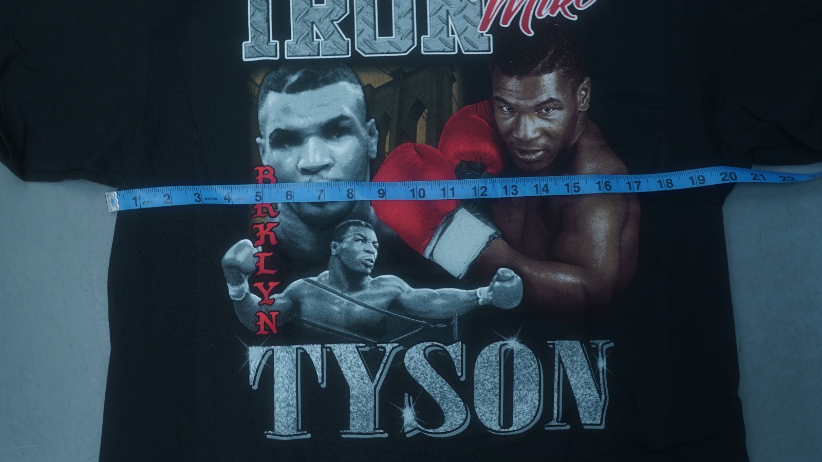 IRON MIKE TYSON BROOKLYN GRAPHIC T-SHIRT BLACK SIZE LARGE NEW WITH TAGS