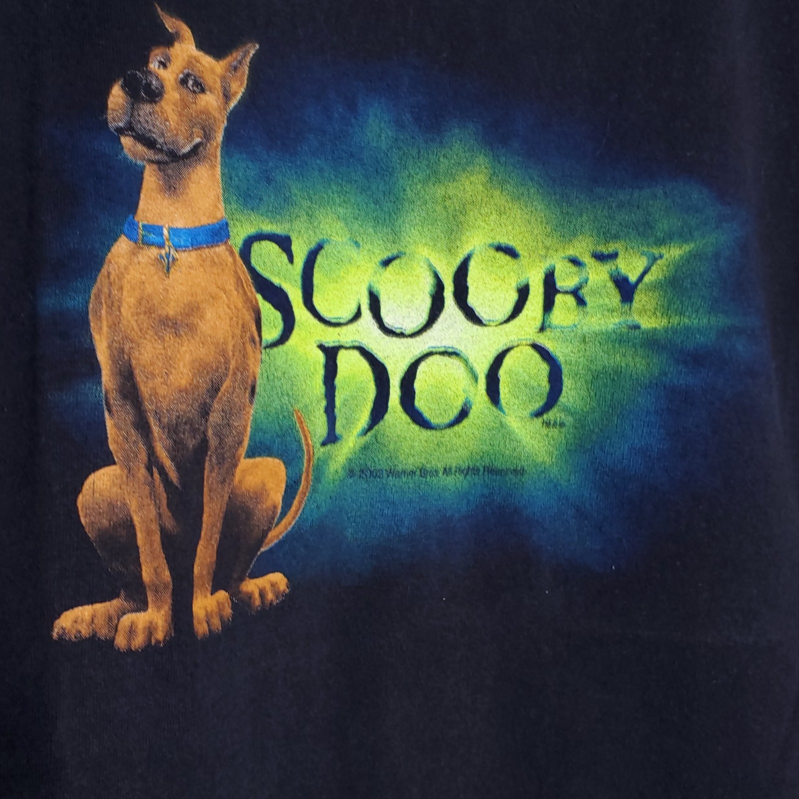 Vintage y2k Scooby Doo (2002) Dairy Queen medium Shirt Promo Live Action