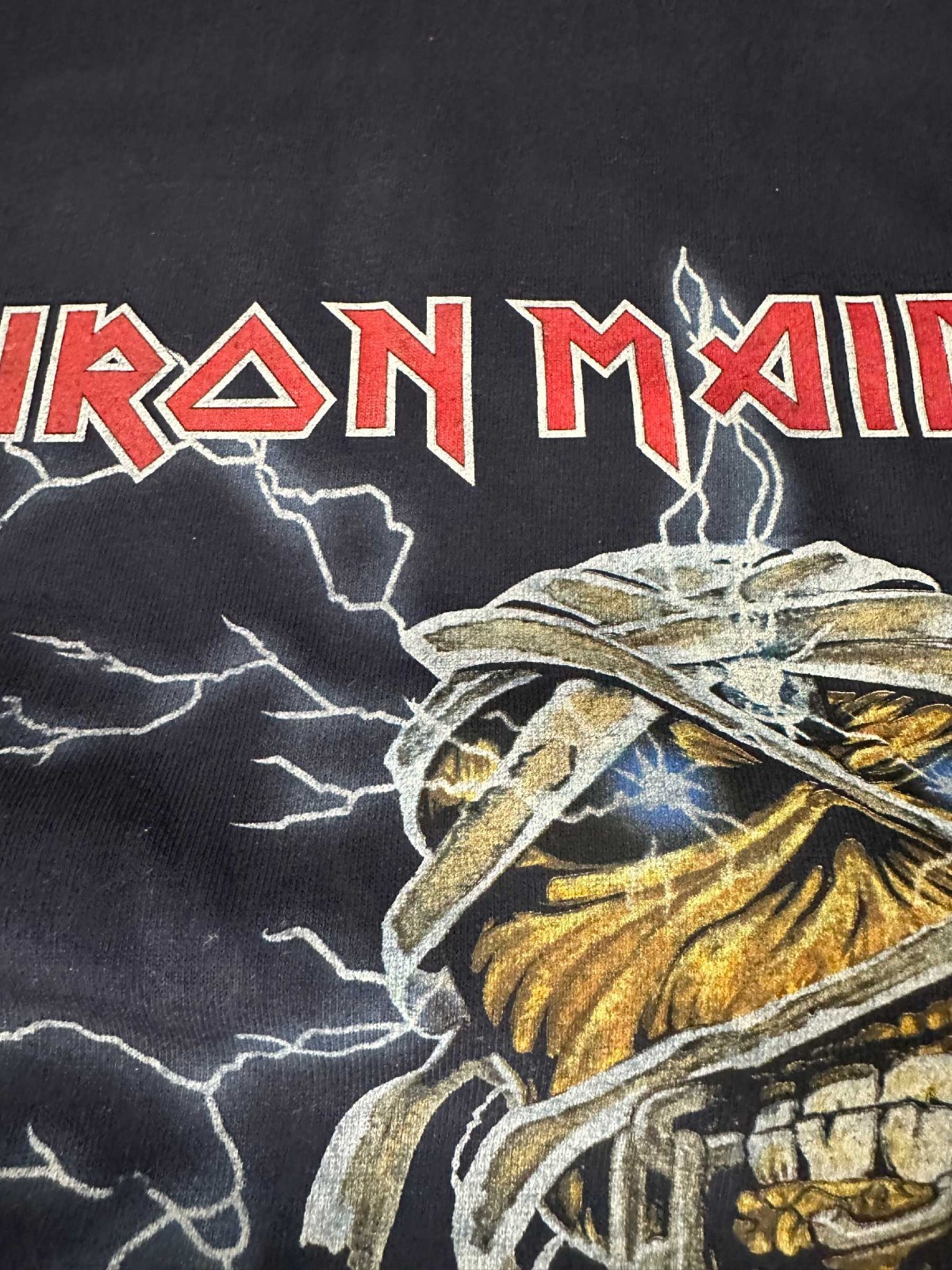 Iron Maiden – World Slavery Tour in Japan 1985 Navy T-Shirt Size S to 2XL