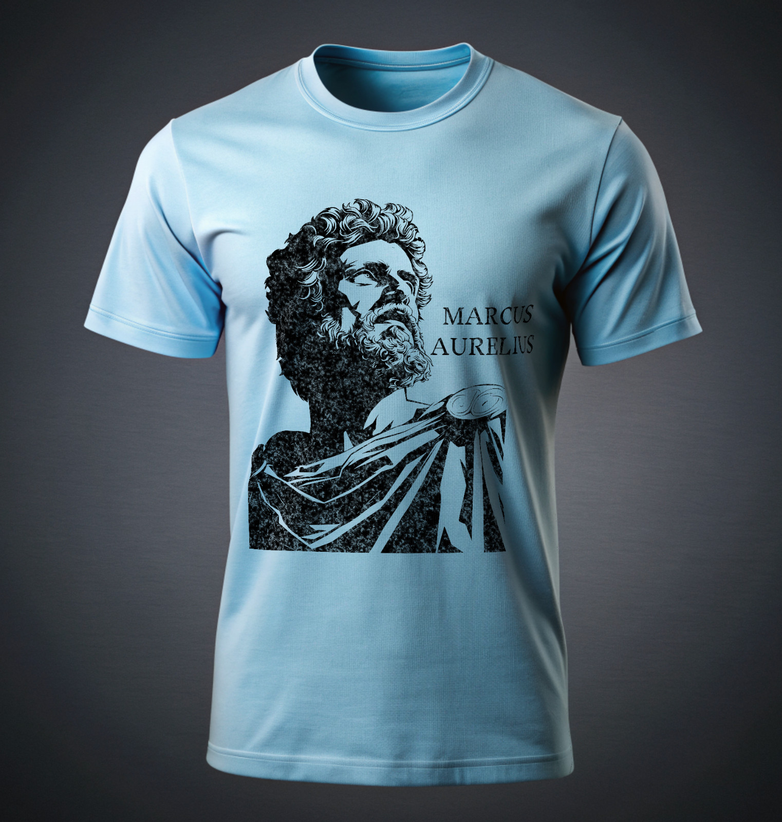 MARCUS AURELIUS Stoic Stoicism Graphic Heavy Cotton Mens Tee T-Shirt NEW
