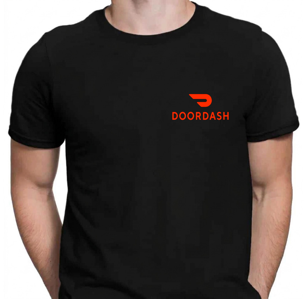 Door Dash T Shirt Car Food Delivery Service DoorDash Driver Shirt FWR01
