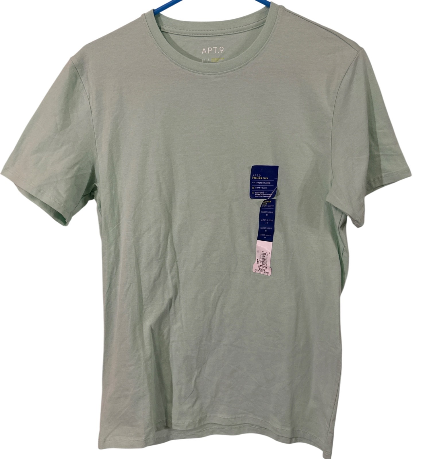 Apt. 9 Premier Flex crew neck t-shirt light green medium NWT