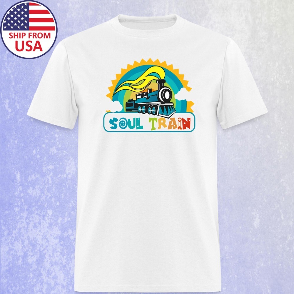 Soul Train Tv Show Men’s White Size S-5XL