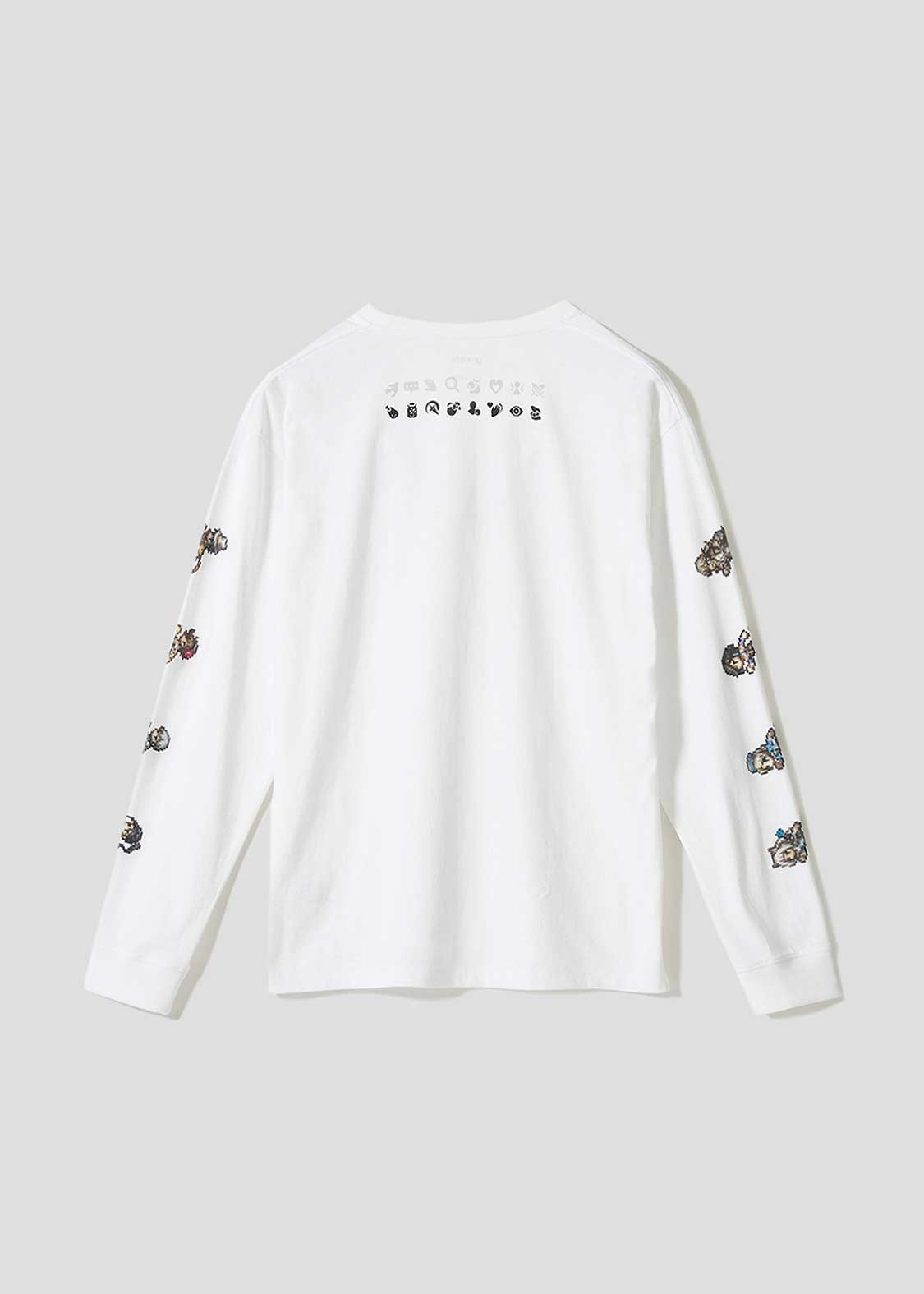 [Graniph] Bravely Default / Octopath Traveler Eight Travelers White Long Sleeve