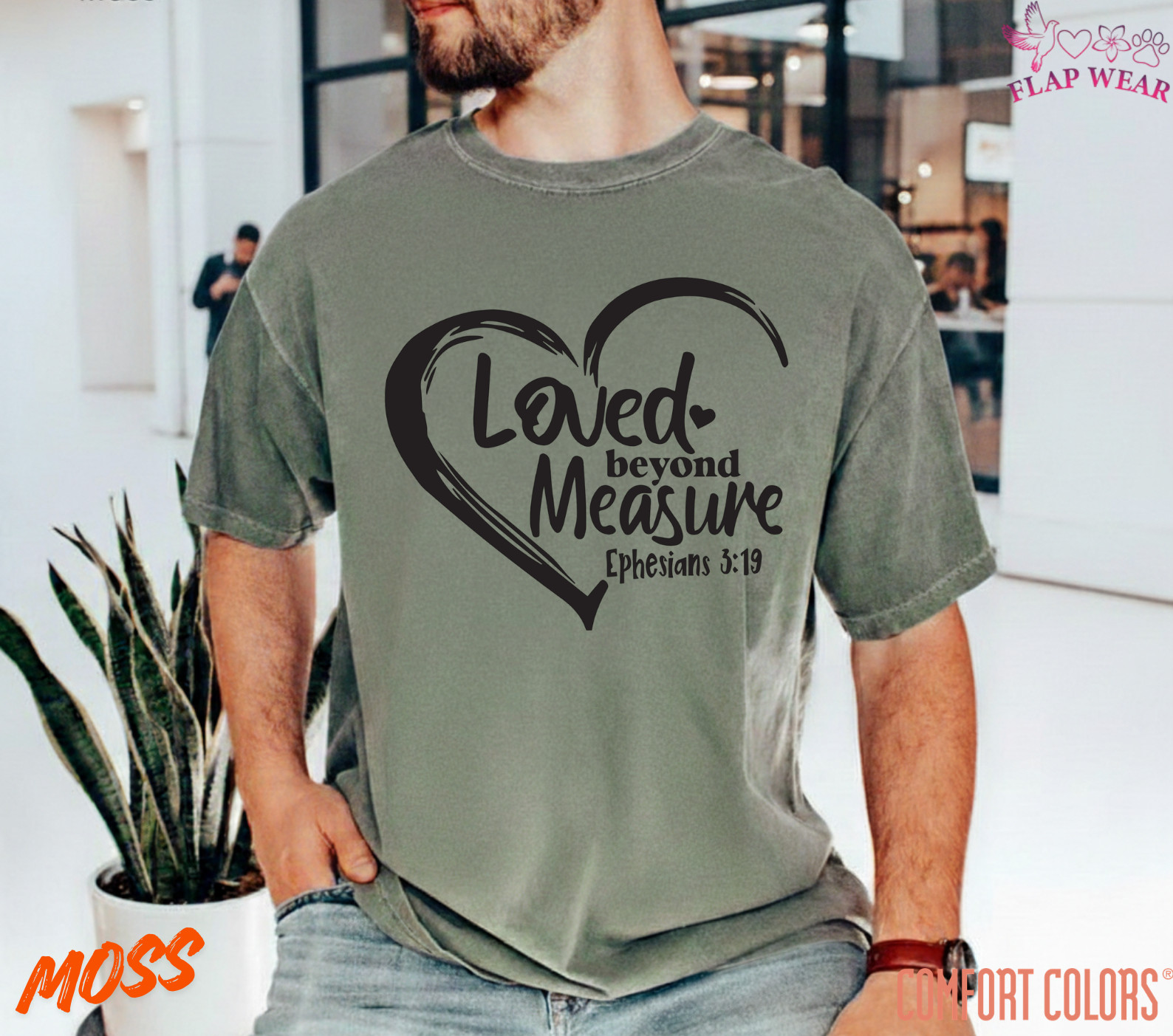Unisex Loved Beyond Measure T shirt Men T shirt Women valanity Romantic
