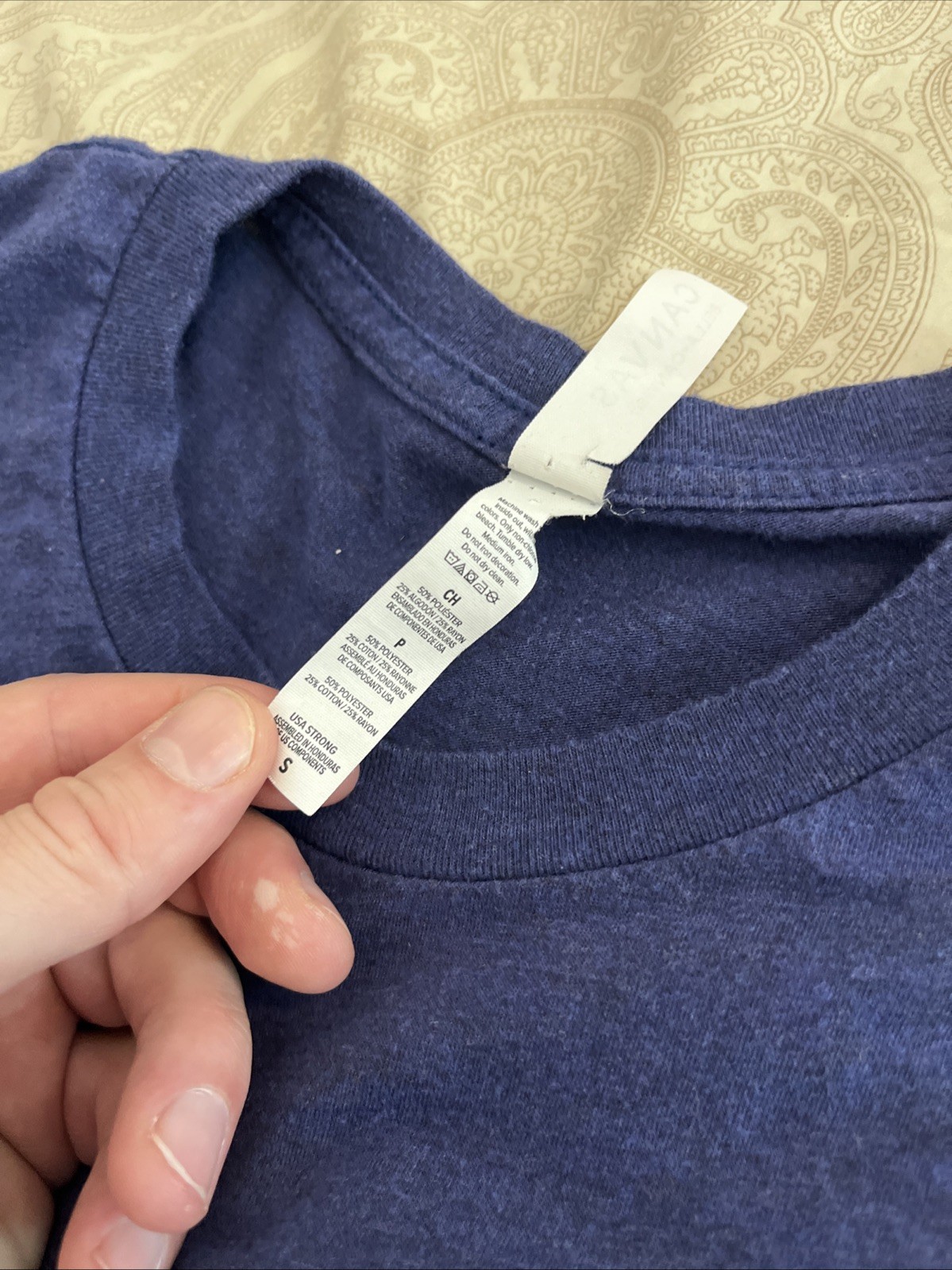 *I READ and BLEED* T Shirt Blue Men’s Shirt Poly-Cotton-Rayon Free Shipping