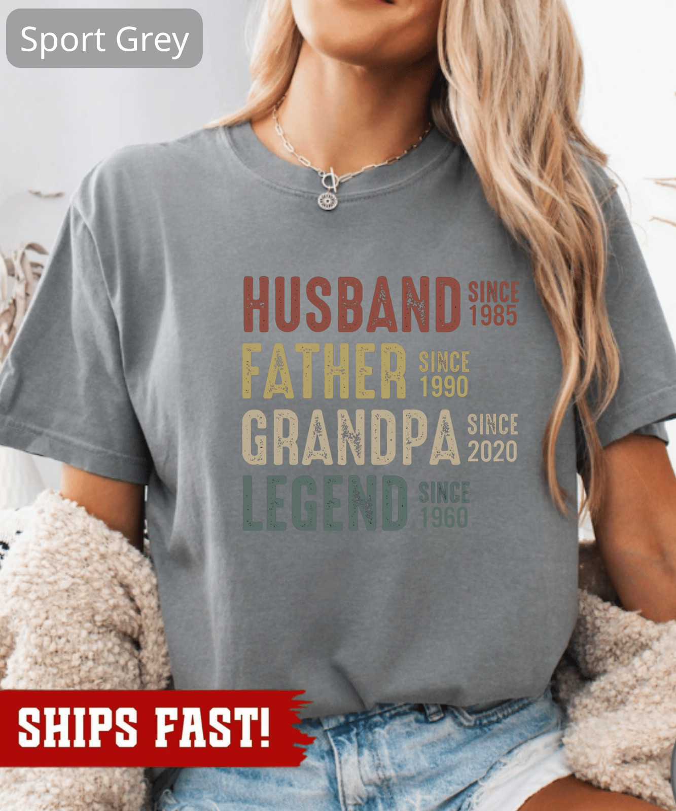 Personalized Legend Husband Dad Grandpa Shirt, Best Shirt For Papa, Father’s Day