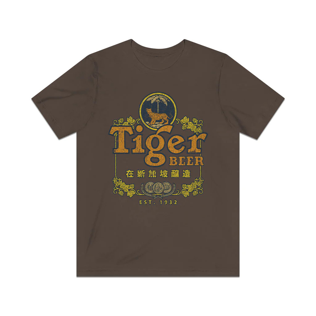 Tiger Beer Singapore 1932 Vintage Men’s T-Shirt