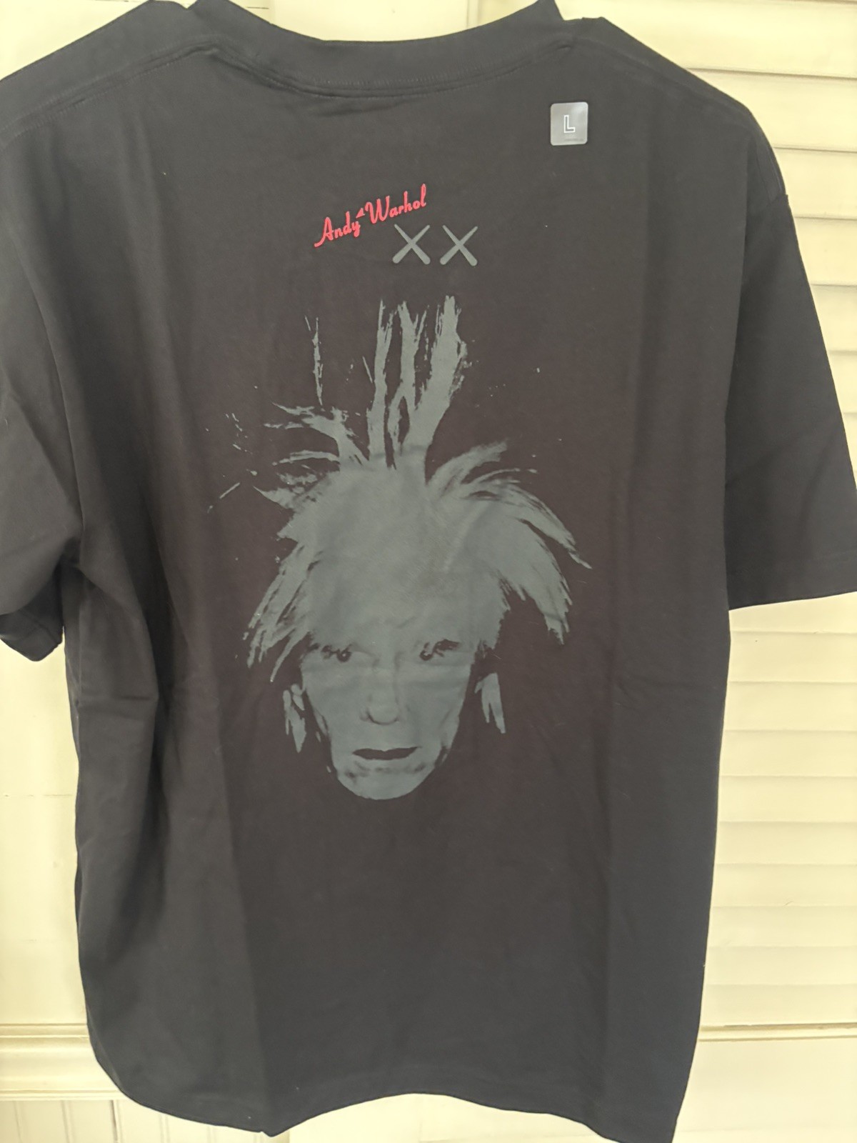 KAWS x WARHOL UNIQLO UT 476352 (NEW) SIZE LARGE