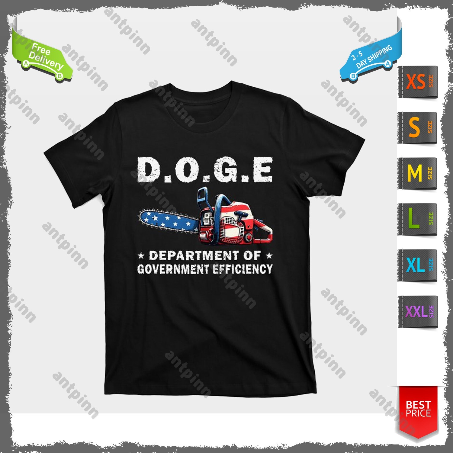 D.O.G.E Doge Department Of Government Efficiency T-Shirt Men And Women