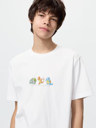 UNIQLO Pokemon UT 30th Anniversary T-Shirt XS-4XL Men 5 Colors from Japan NWT
