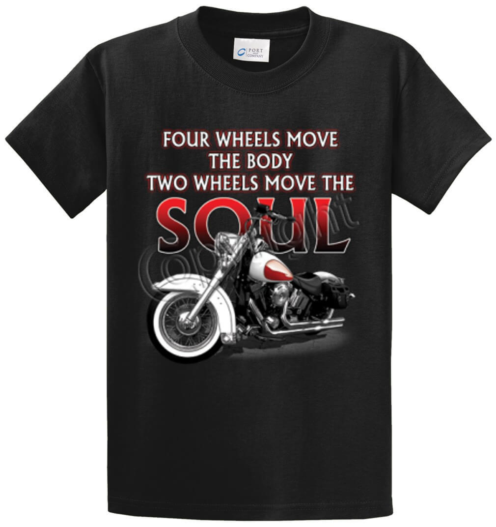 Move The Soul Graphic Printed Tee Shirt Men’s Regular and Big & Tall Size