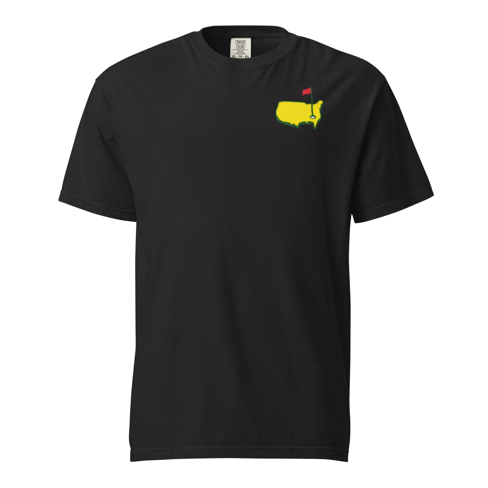 Masters Inspired Golf Shirt USA Map Comfort Colors Tee Gift Dad Golfer