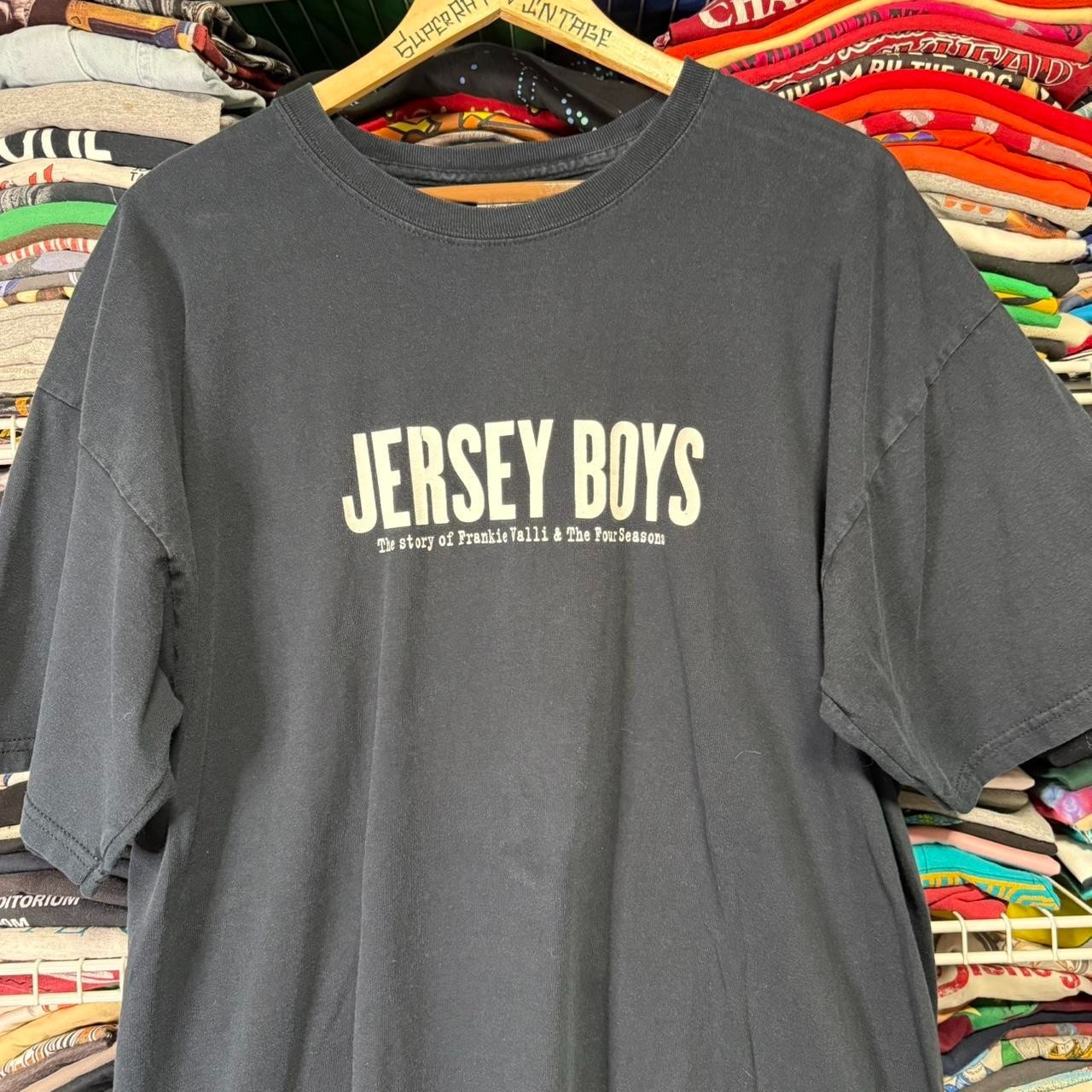 Y2K Jersey Boys the story of Frankie Valli and the four seasons musical t shirt