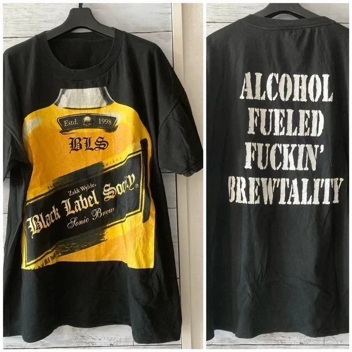 2026 Black Label Society Rock band On Tour 2 sided Black T shirt NH27967