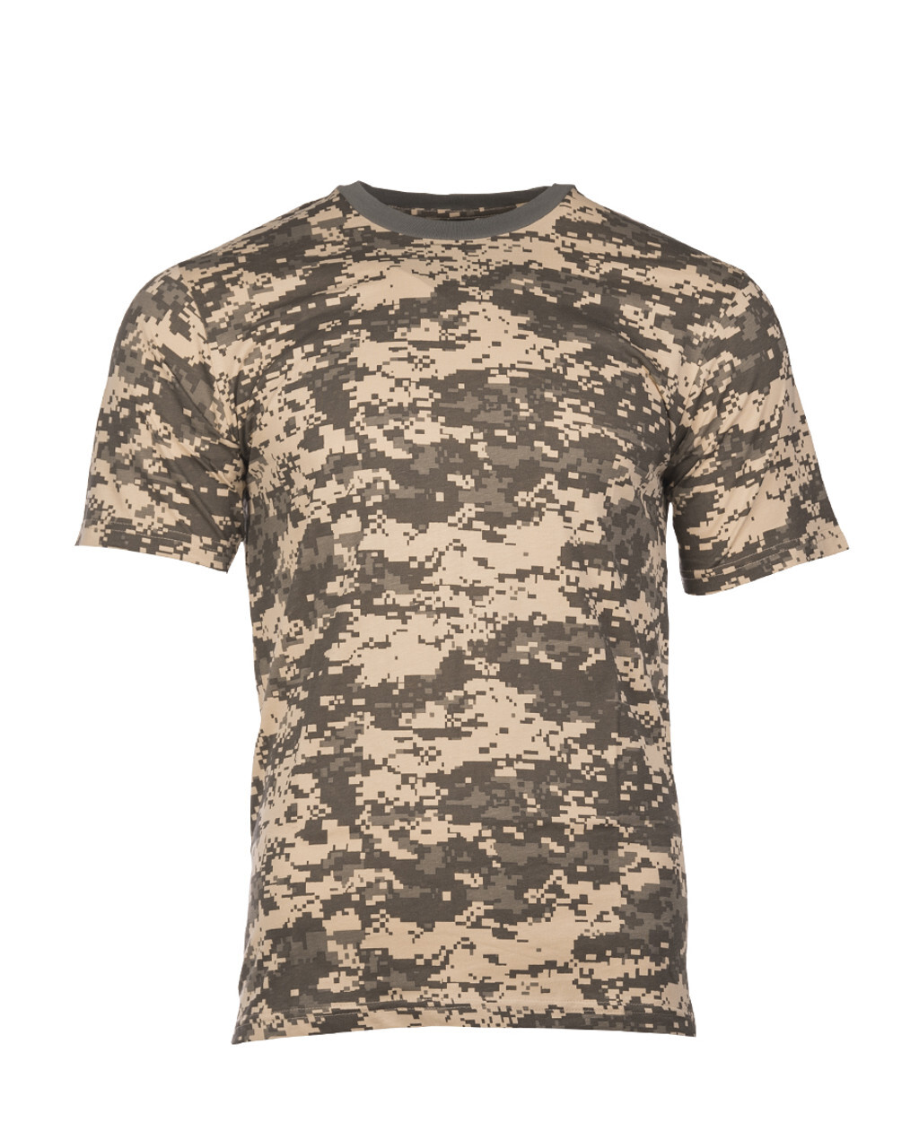 ACU Digital Camo Military Shirt Cotton T-Shirt Sizes M to 3XL Army Pattern NEW