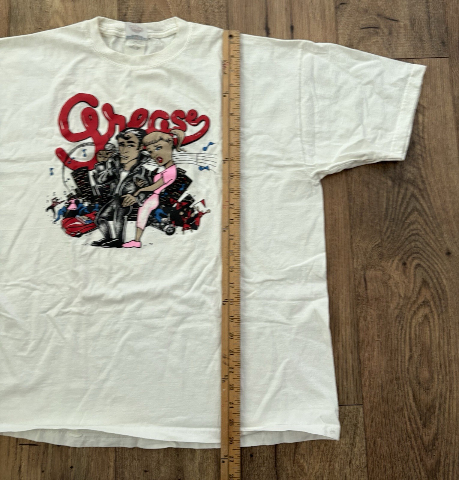 80S Style Grease Movie Musical romantic comedy Unisex Fan Sz L