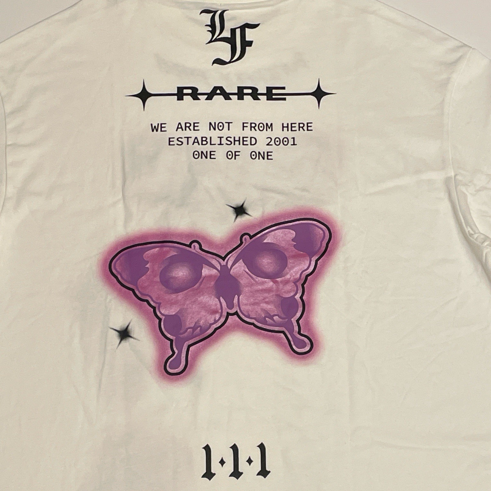 PUMA X LAMELO BALL LA FRANCE BUTTERFLY EFFECT OVERSIZED T SHIRT (MEDIUM)
