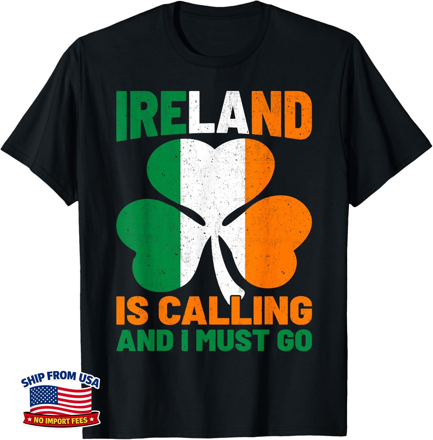 Ireland Is Calling and I Must Go Irish Culture Enthusiasts Unisex T-Shirt
