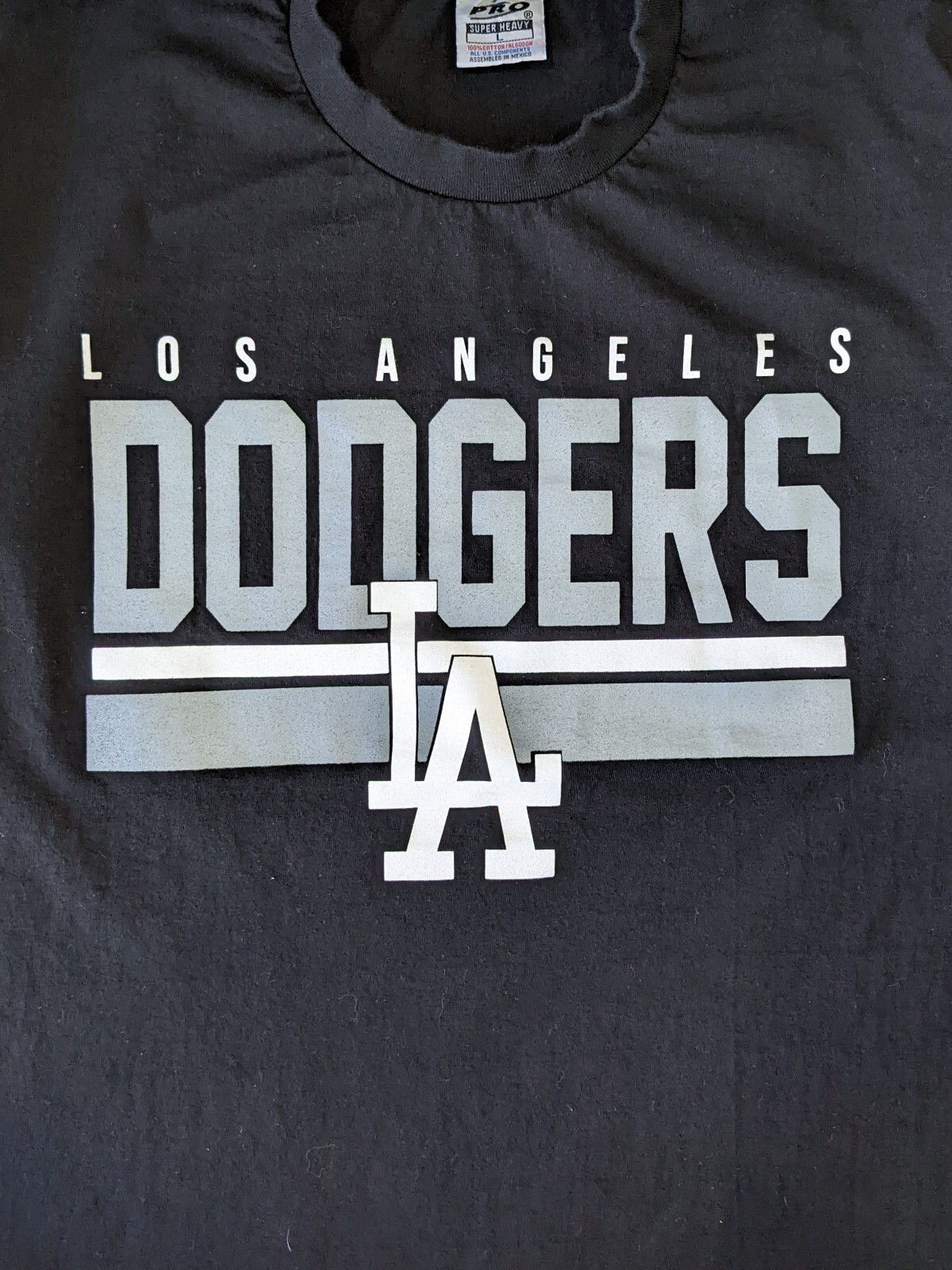 Los Angeles Dodgers black t-shirt – SIZE L