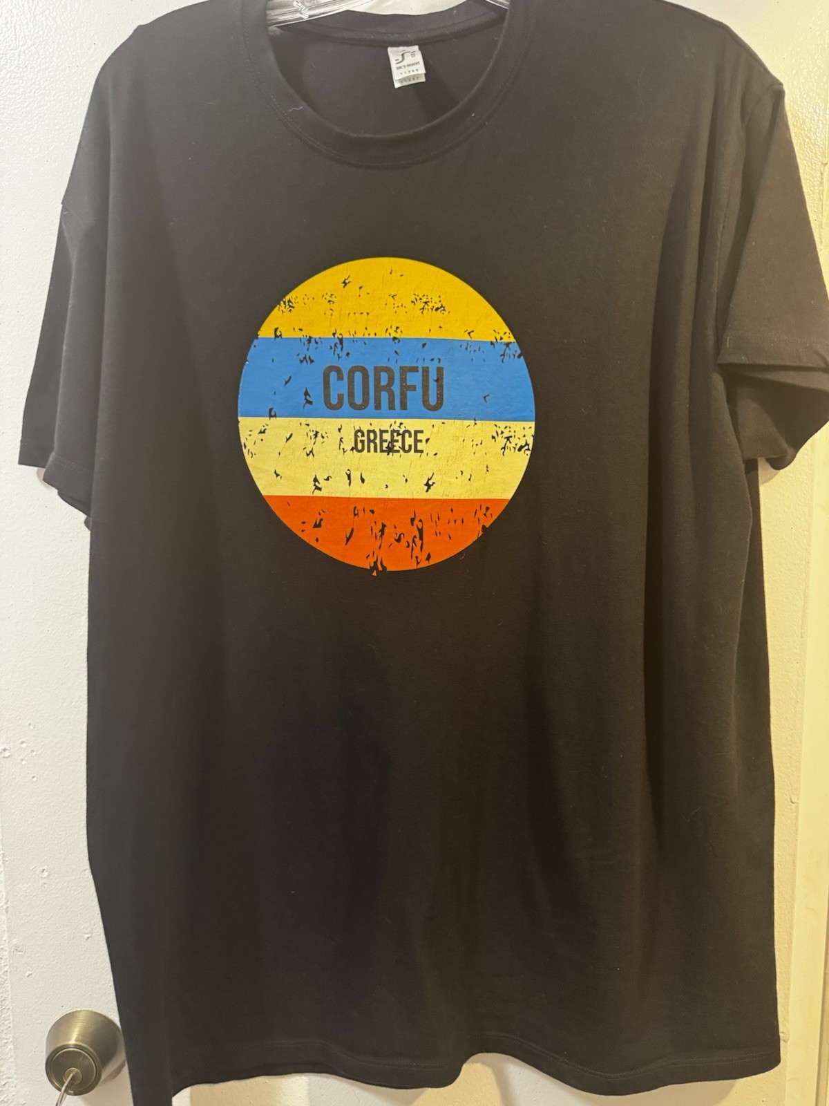 Men’s Graphic T-Shirt Corfu Greece Sol’s Regent XL