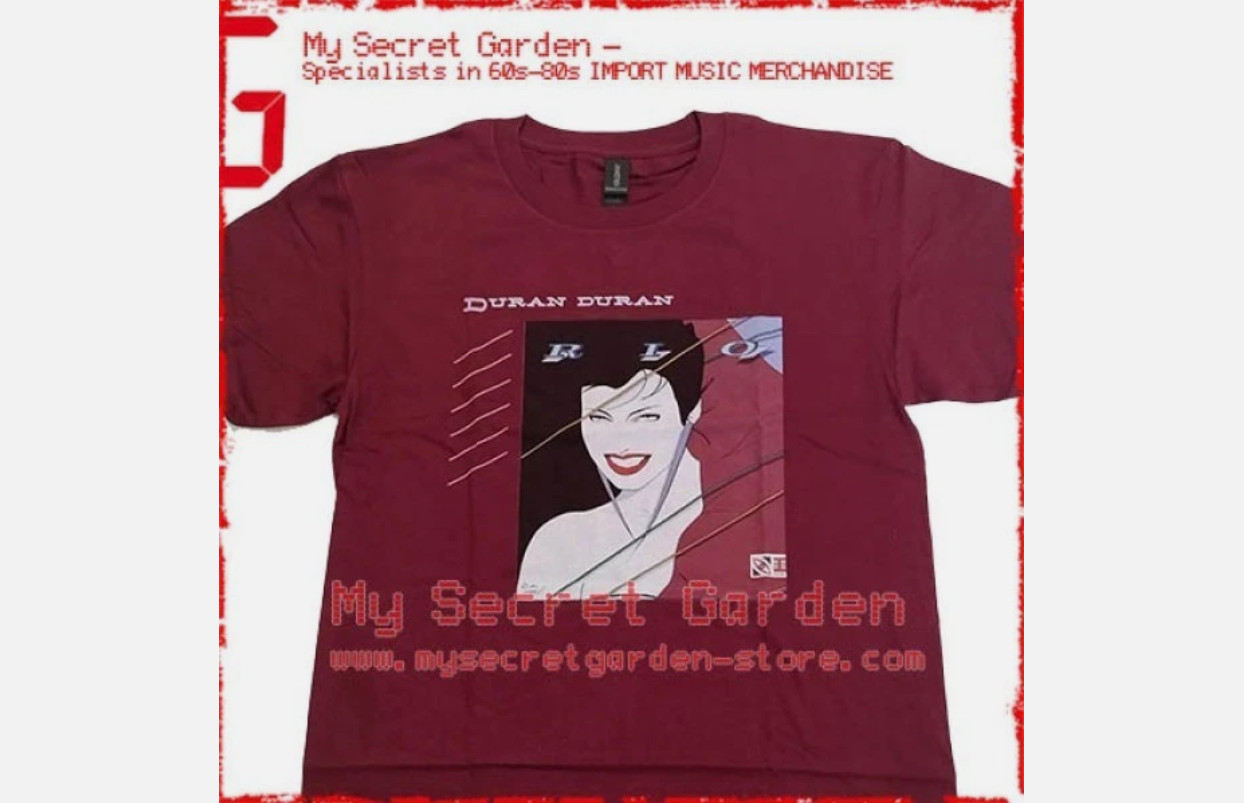 Hot Rare Duran Duran Band Band Rio Maroon Colour S to 5XL Unisex Shirt