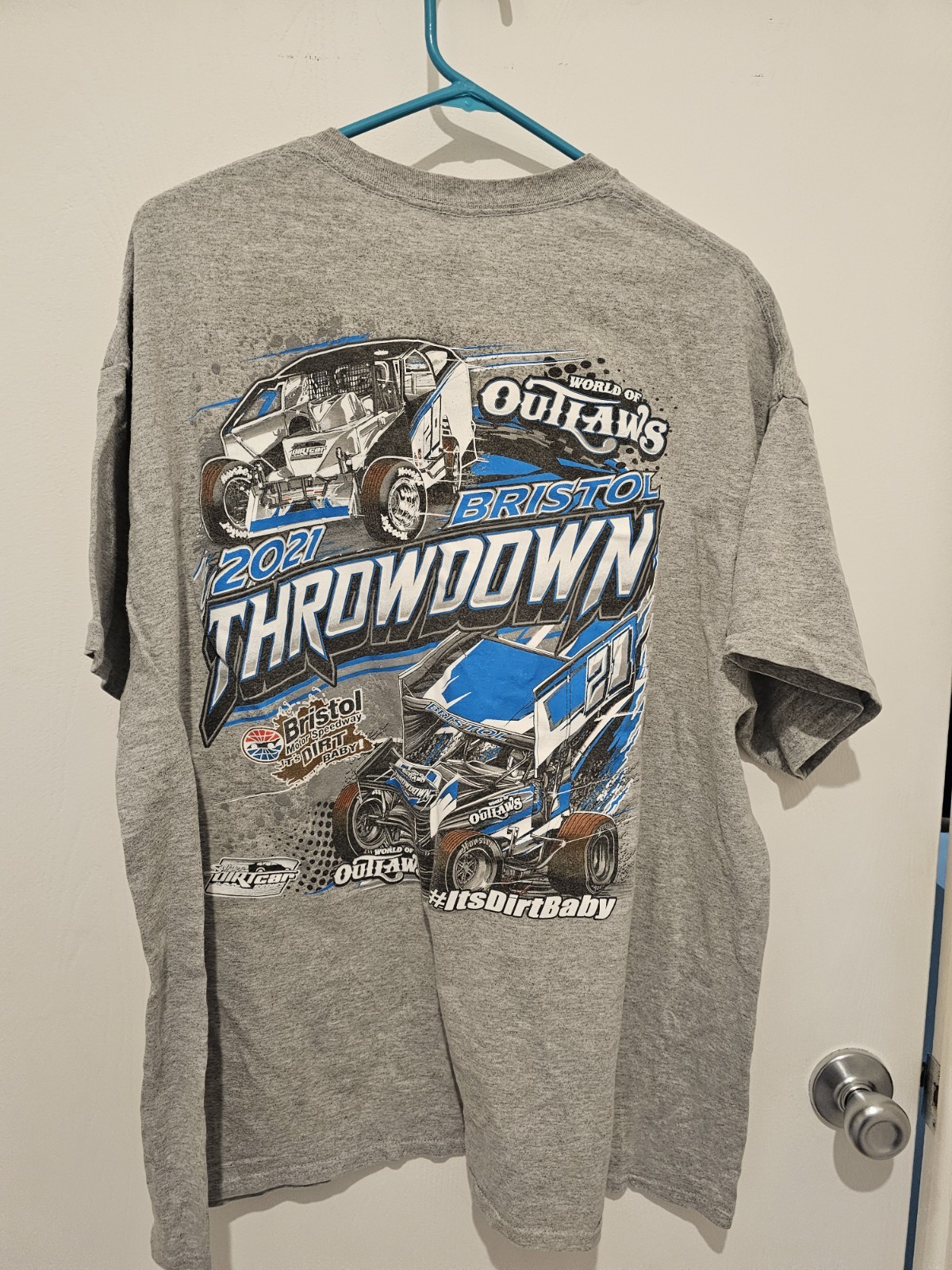Lot of (5) Racing Event T-Shirts Music City Dirt Car Nationals Hoosier 2XL