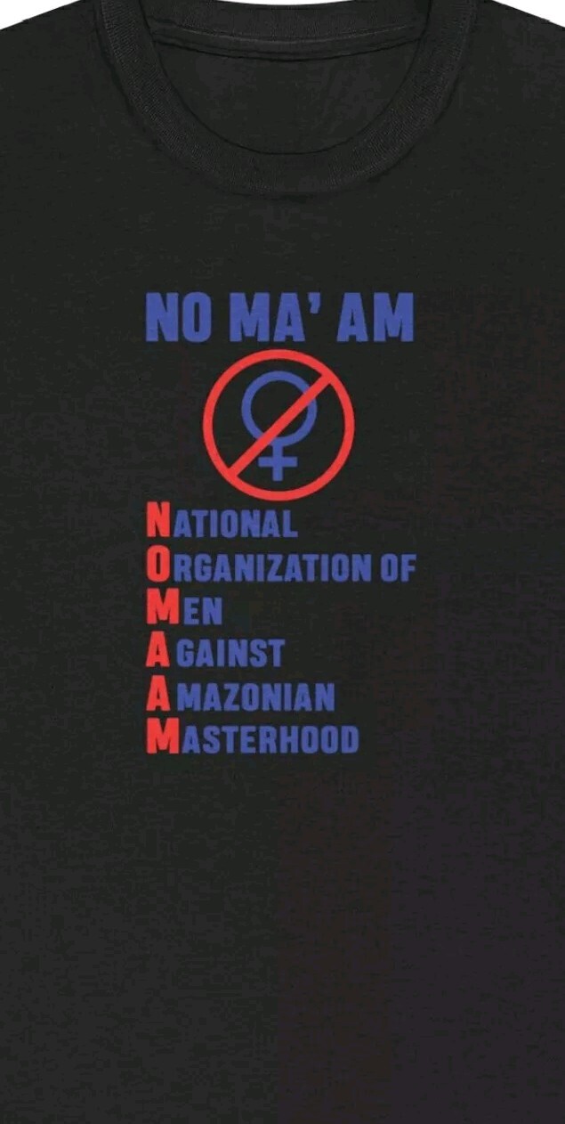 No ma’am shirt Married With children M To XL Free Shipping USA Only Message Size