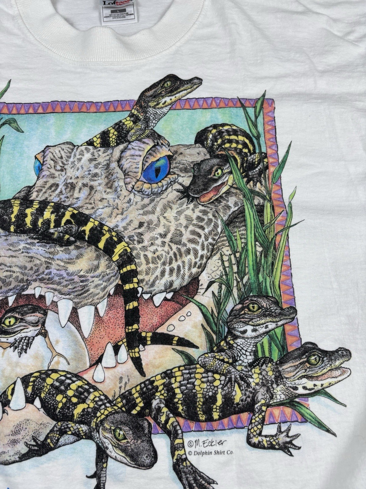 Vintage Myrtle Beach Single Stitch Graphic T-Shirt Size XL Fruit of the Loom