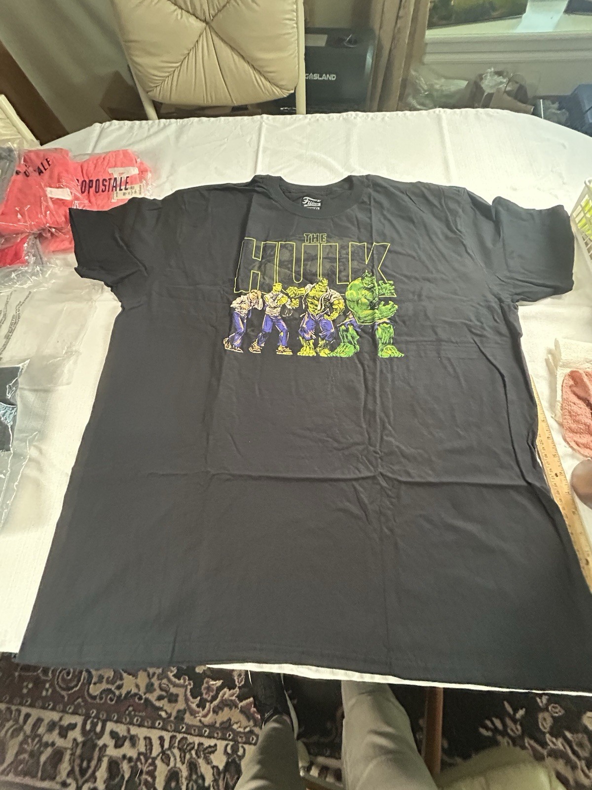 Marvel DC Comics Tee Shirts Lot Of 2. 1 Mens, 1 Womens. See Pics For Sizes
