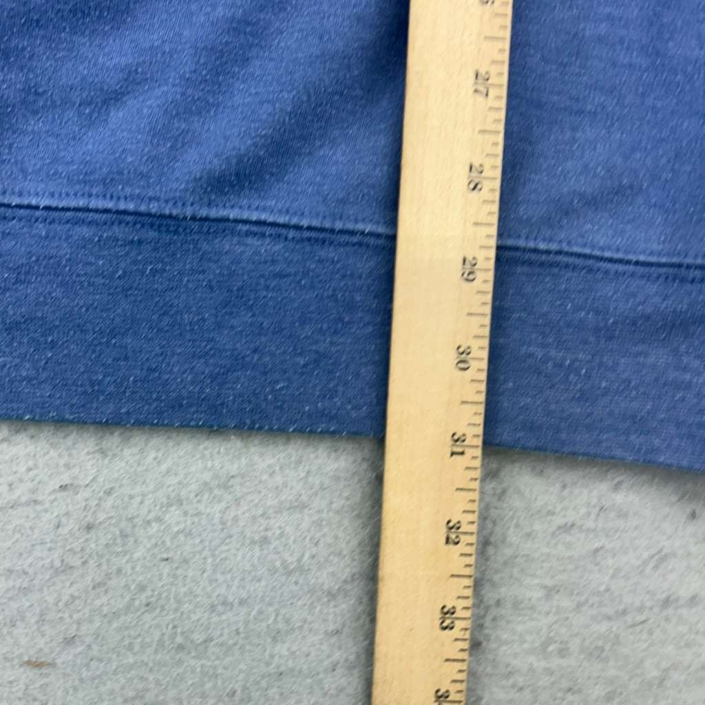 Cuffys Sweatshirt Mens XL Blue Knit Long Sleeves 1/4 Zip Pullover