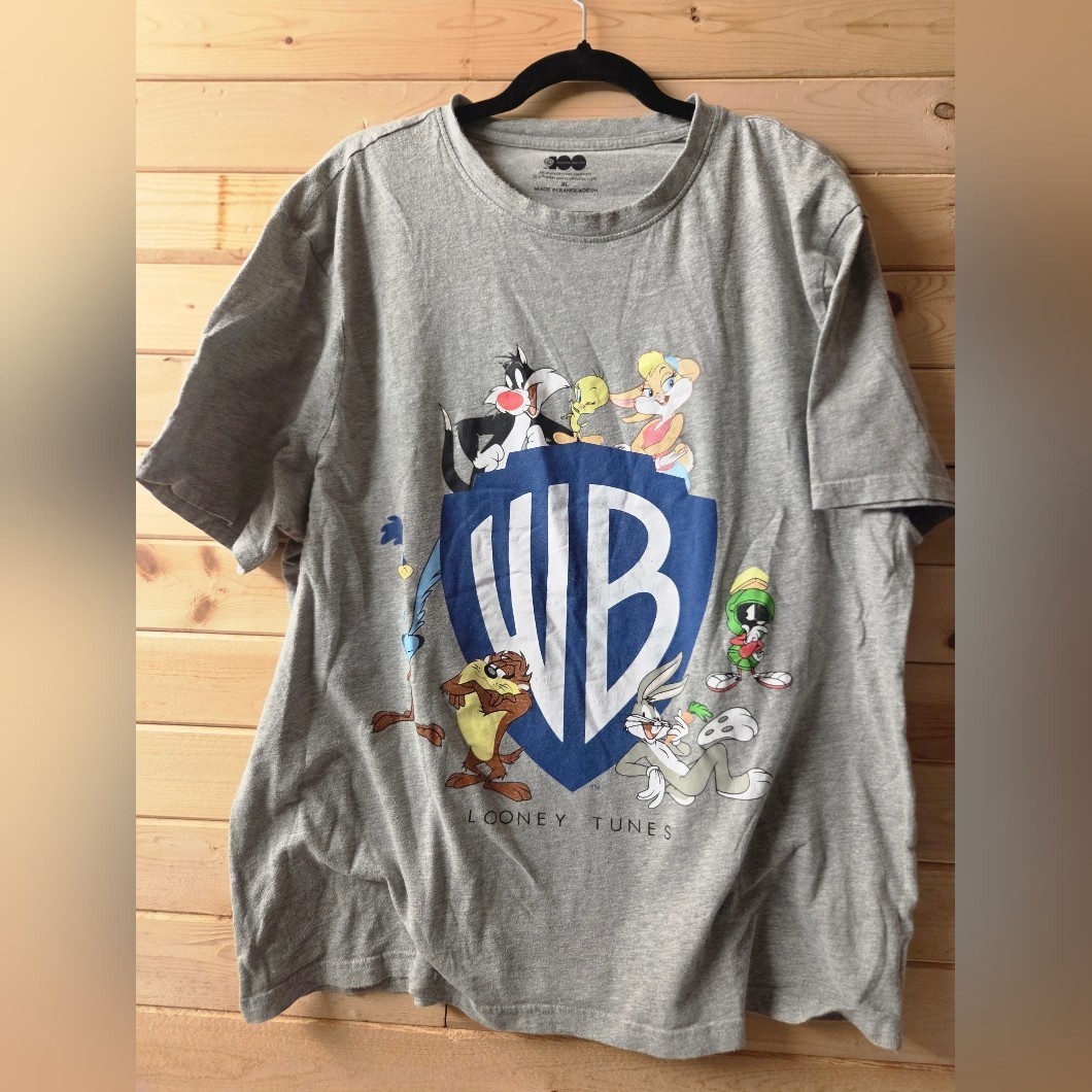 WB Warner Brothers Looney Tunes Graphic Tee Preowned Size XL