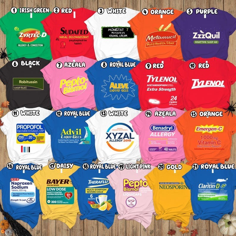 New Nurse Party Pharmacy Halloween Costume Gift Family Unisex S-5XL Shirt DO246