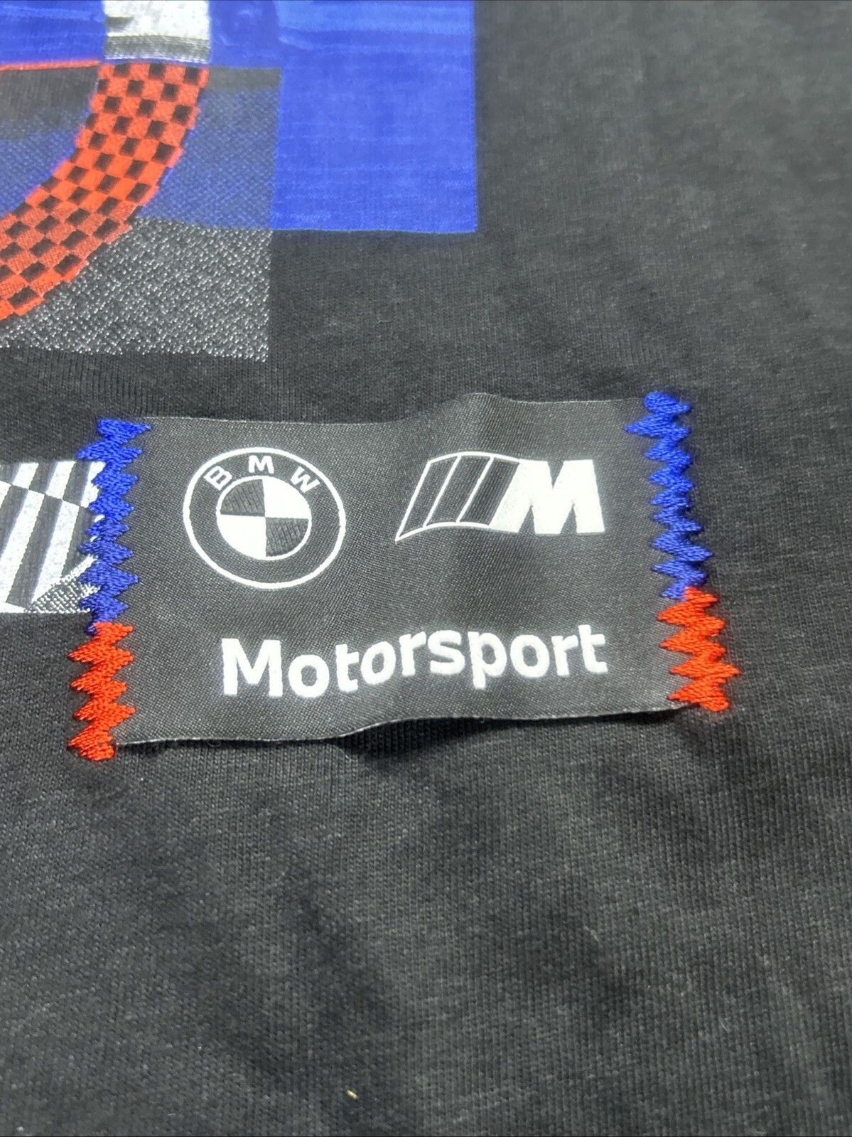 Puma ESS+ BMW Motorsport Logo Tee Black Men’s Size S Standard Fit NWT
