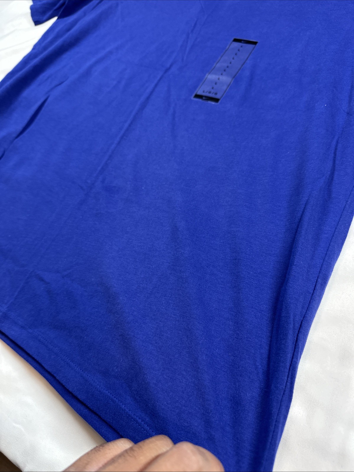 Nike NSW T-Shirt Tee Men Large Blue 867218 455 Foamposite One New