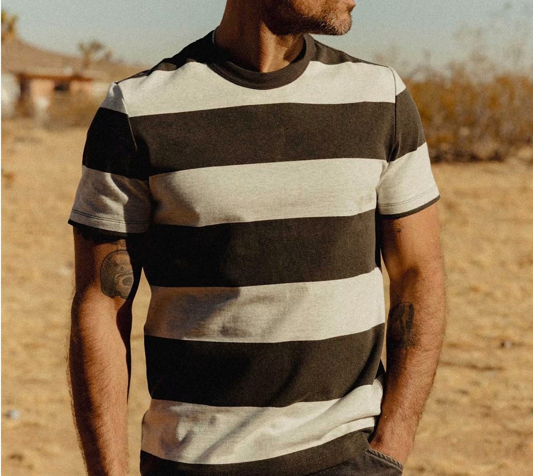 The Organic Cotton Shop Tee-Built to stand up to the most demanding of days.