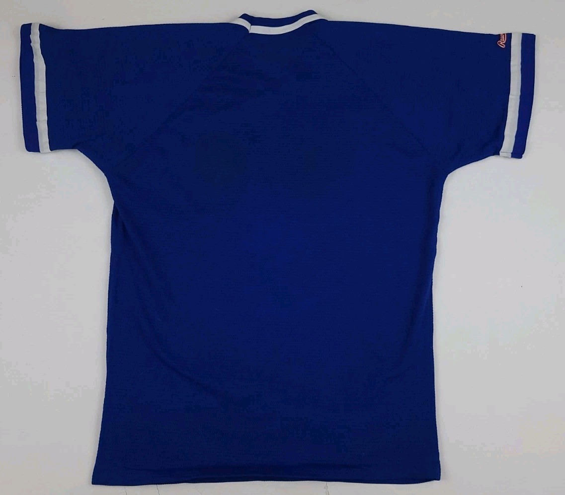 Vintage Chicago Cubs Rawlings Mesh Jersey T Shirt 80s 90s USA Made Mlb FLAW READ