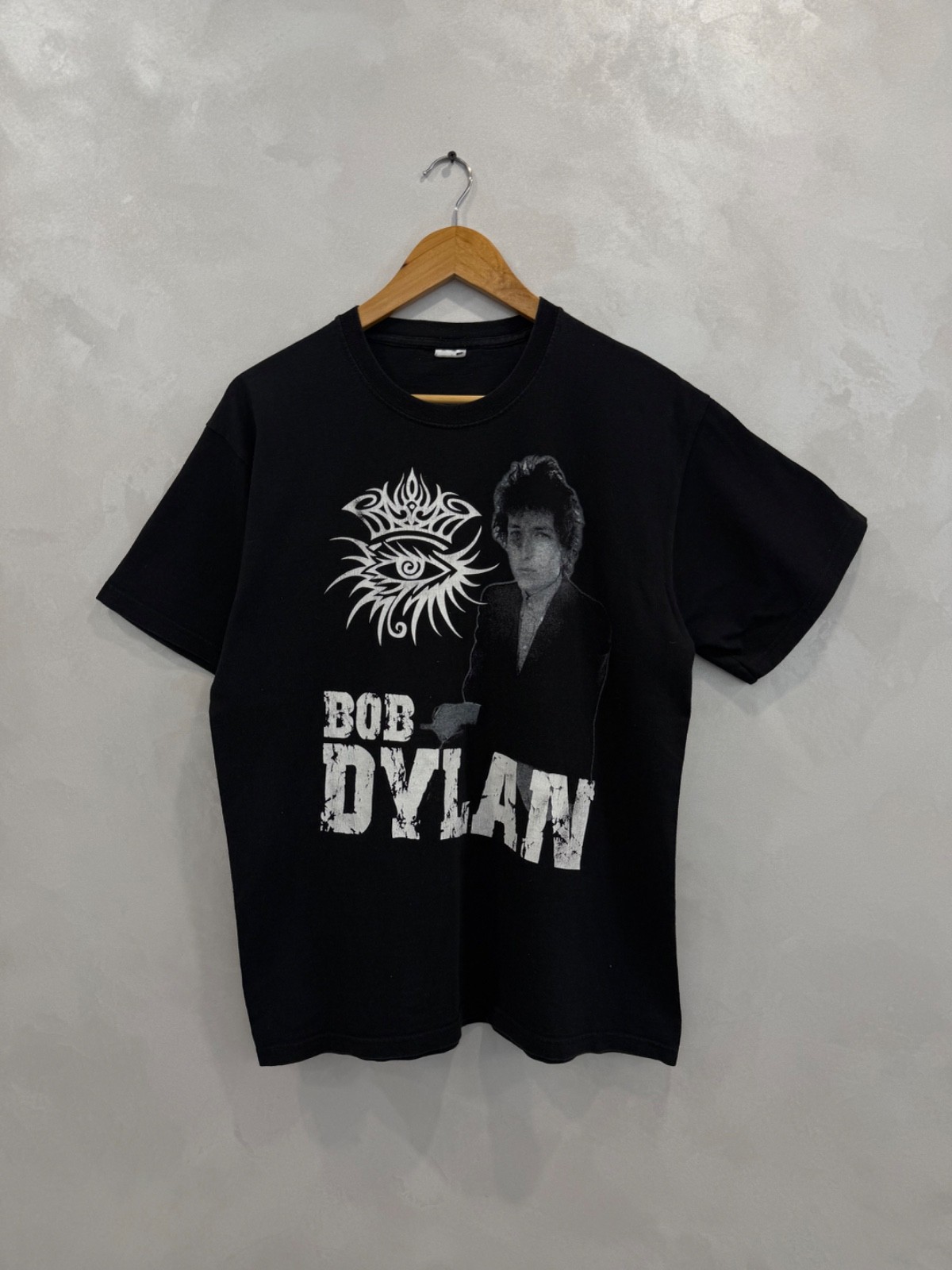 Vintage Bob Dylan 2011 Tour Band Faded Y2K Tee Shirt L
